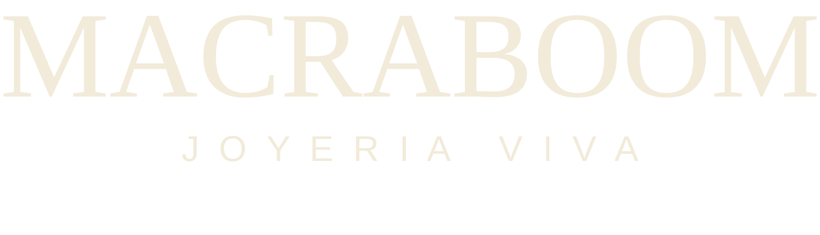 Macraboom · Joyería Viva