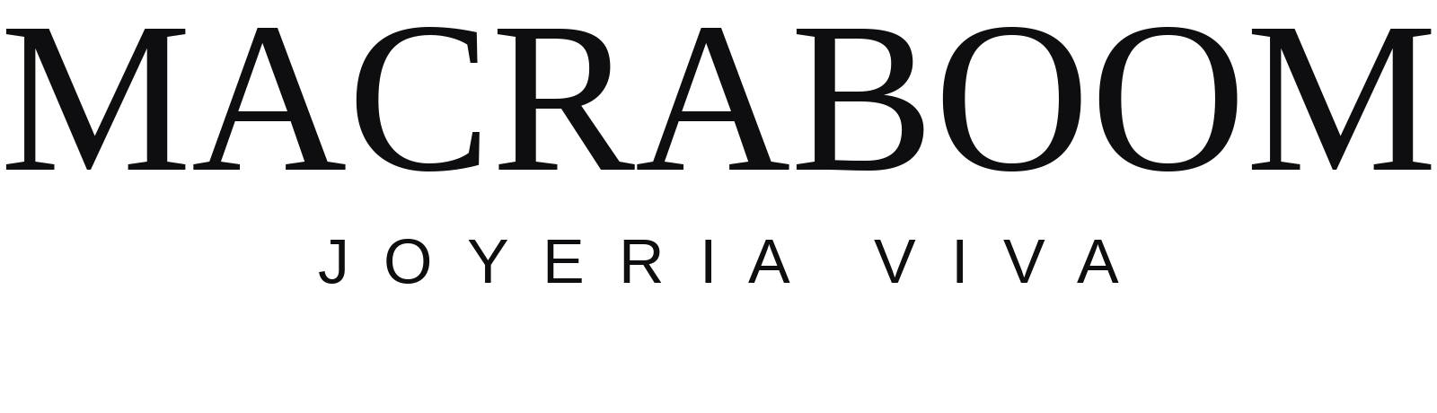 Macraboom · Joyería Viva